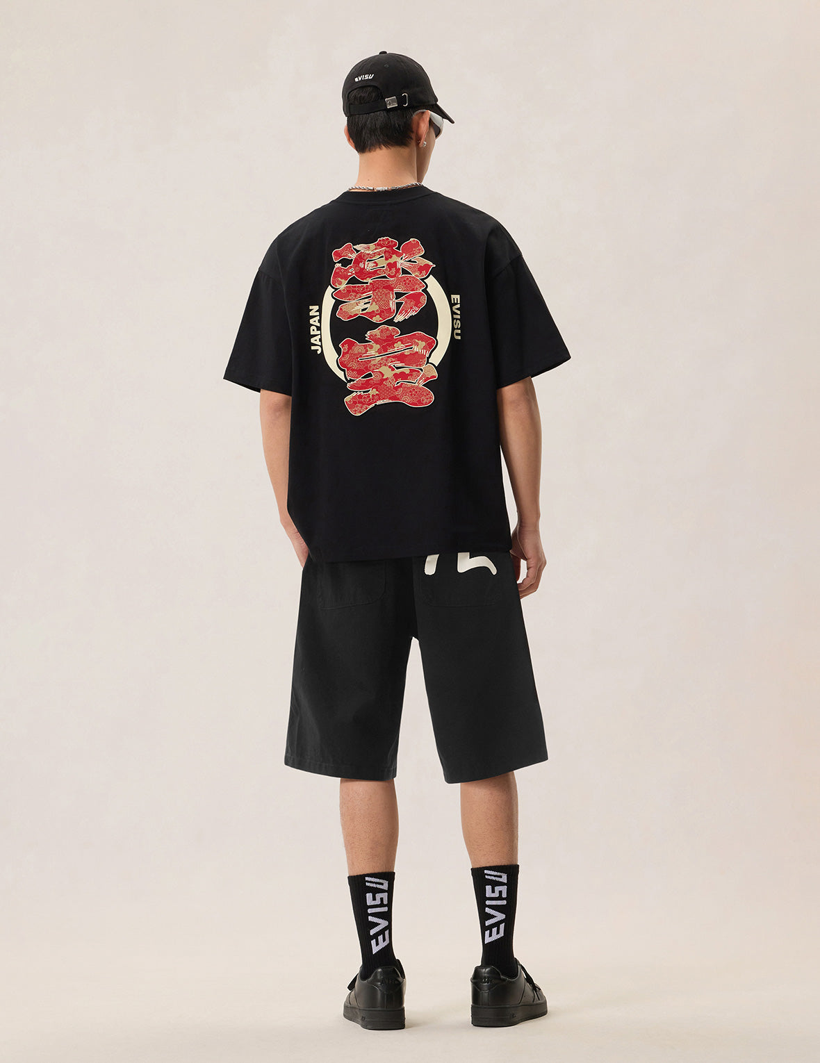 Seagull Print Pocket Shorts – EVISU