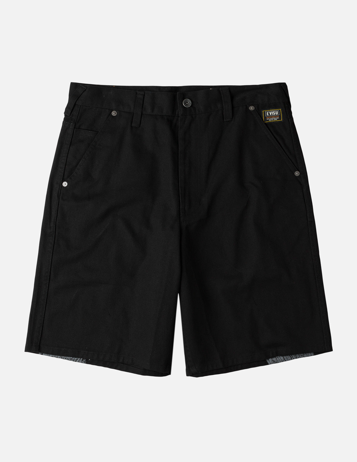 19SS VISVIM FLUXUS HAKAMA SHORTS ブラックデニム SS HAKAMA PANTS