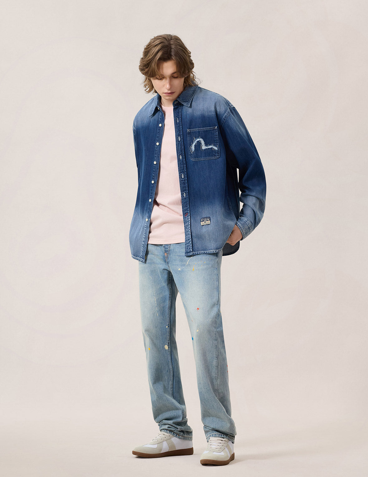 Washed Denim Shirt – EVISU