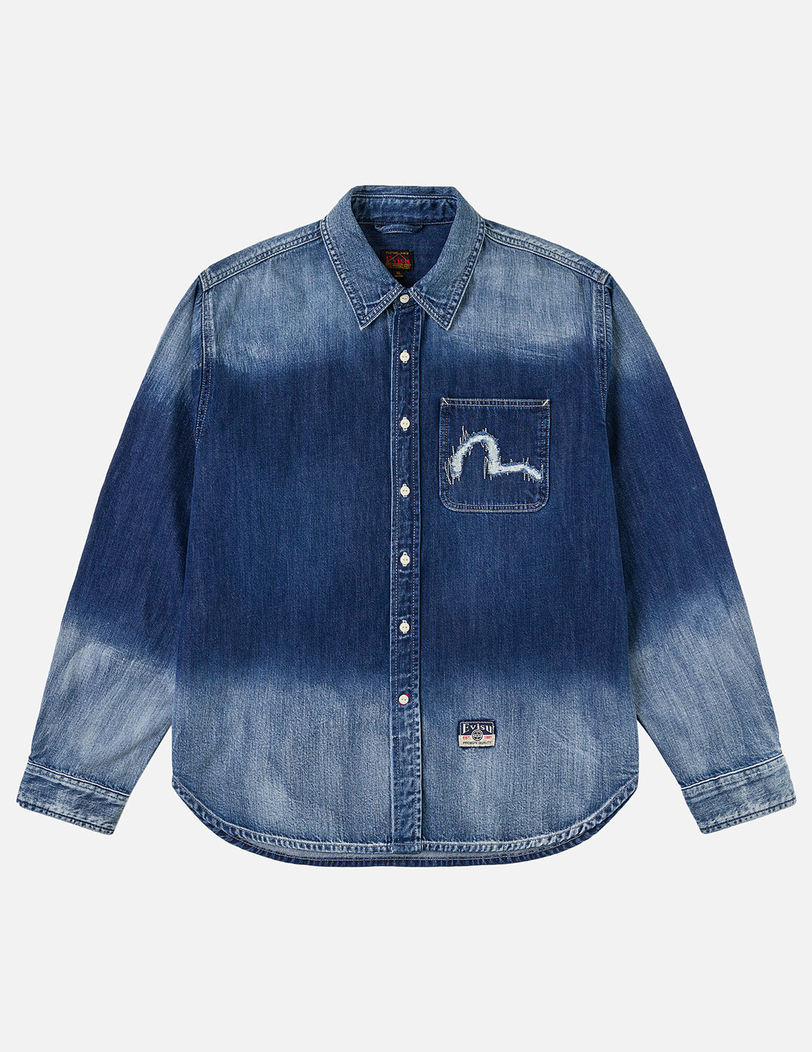 Washed Denim Shirt – EVISU