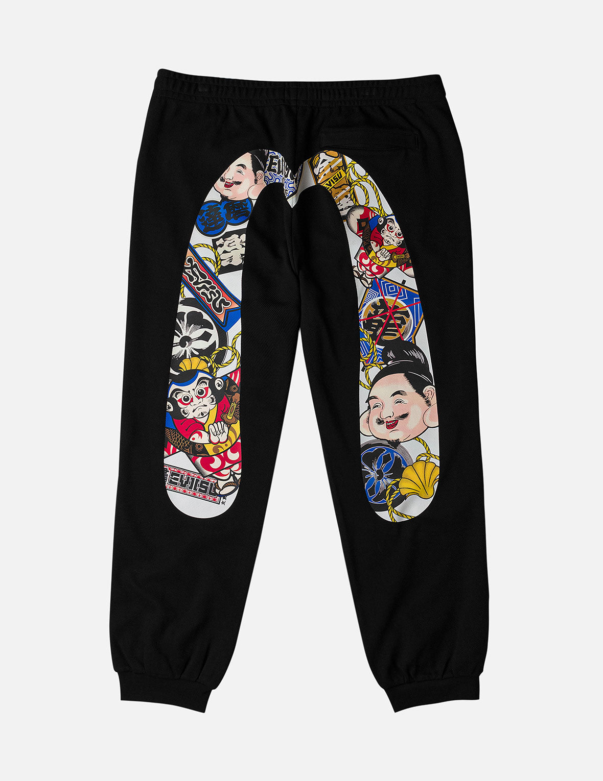 Japanese Kite Daicock Printed Sweatpants – EVISU