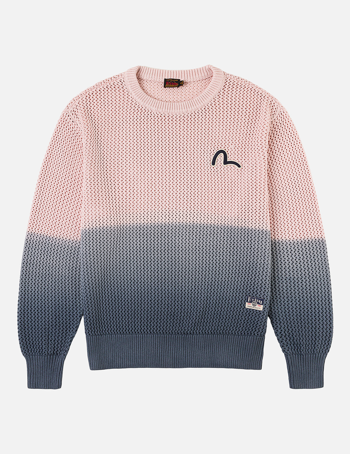 Seagull Gradient Relax Fit Sweater – EVISU