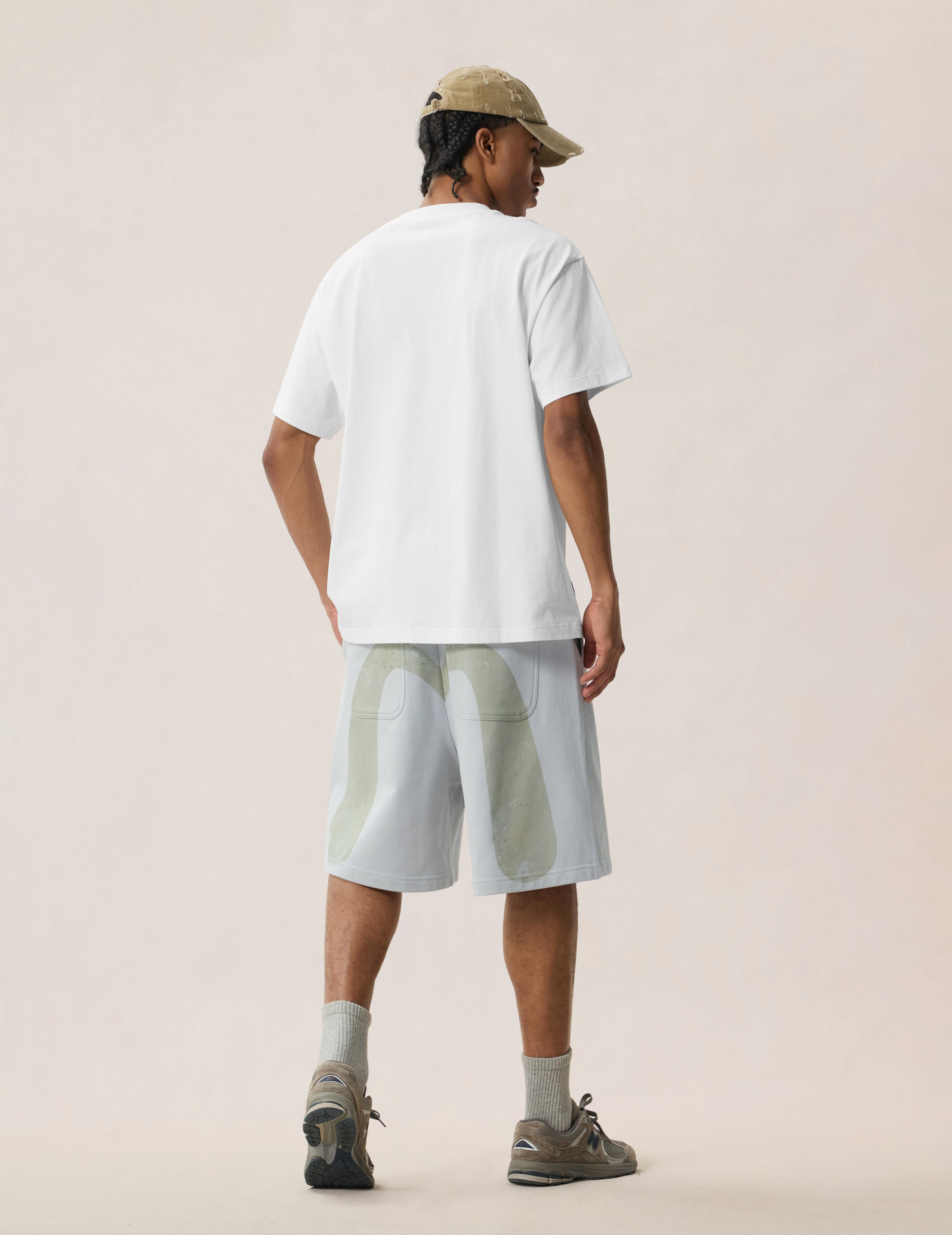 Spray-dye Daicock Sweat Shorts – EVISU
