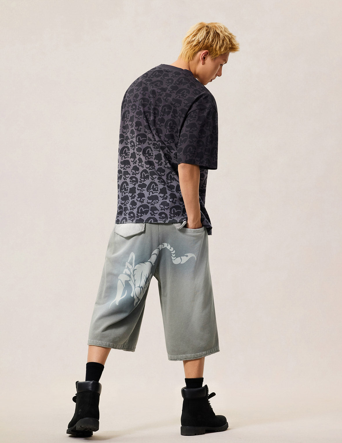 Scorpio Graphic Sweatshorts – EVISU