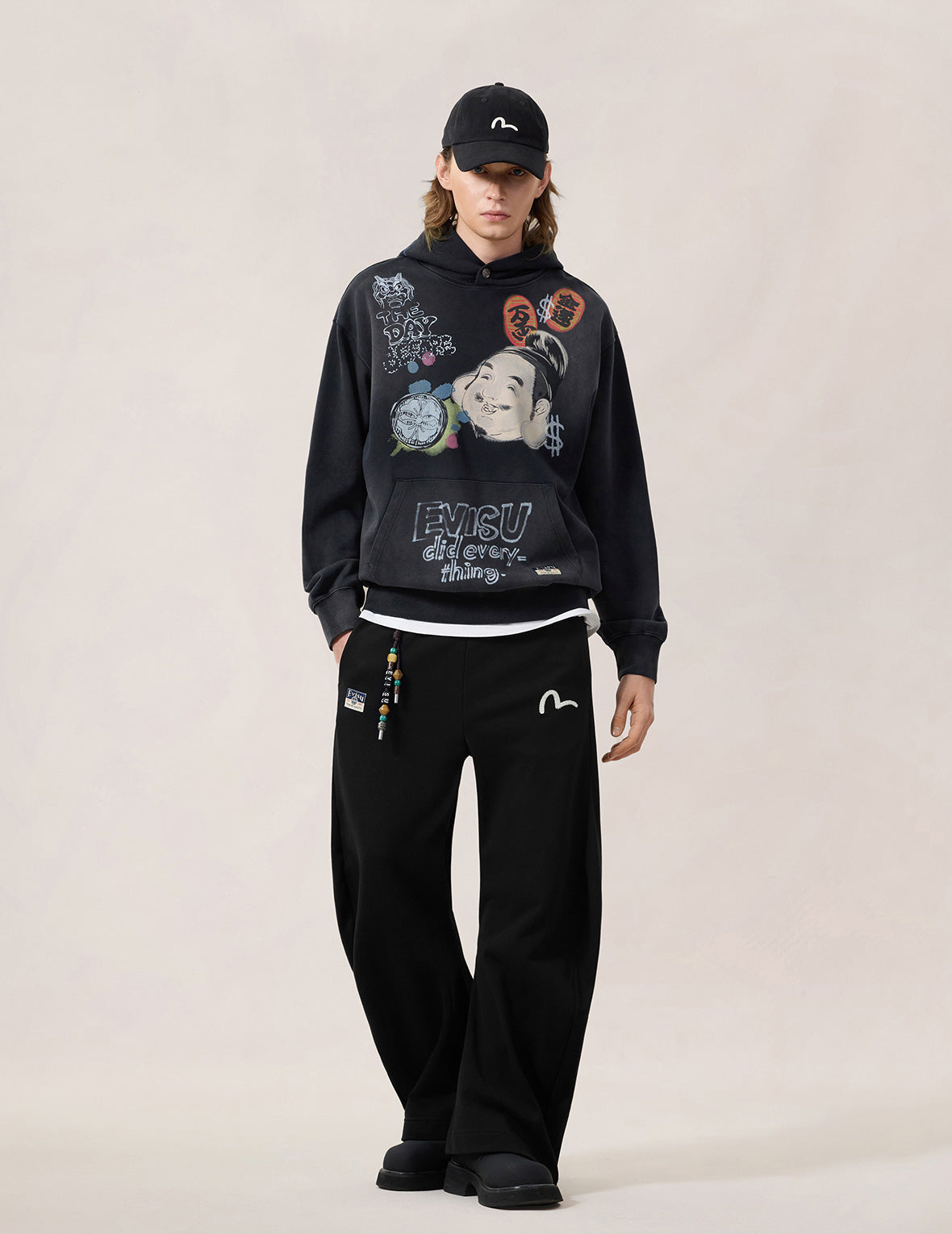 Godhead Printed Hoodie – EVISU