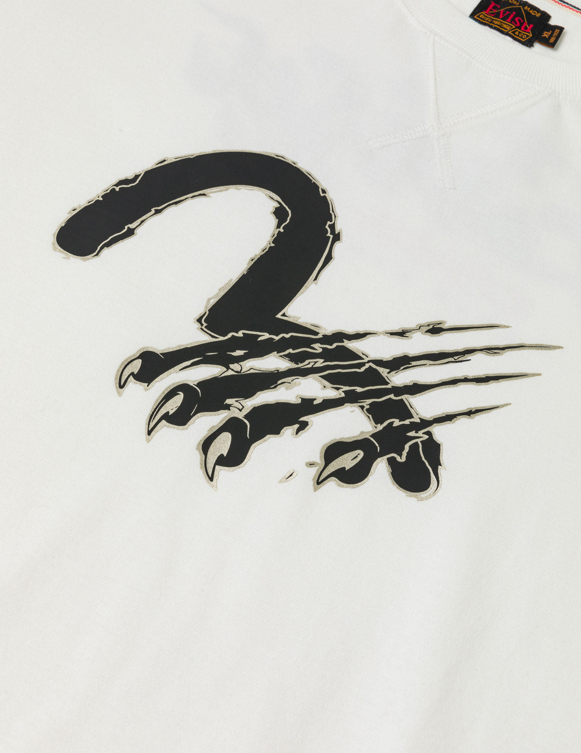 Seagull Claw Print T-shirt