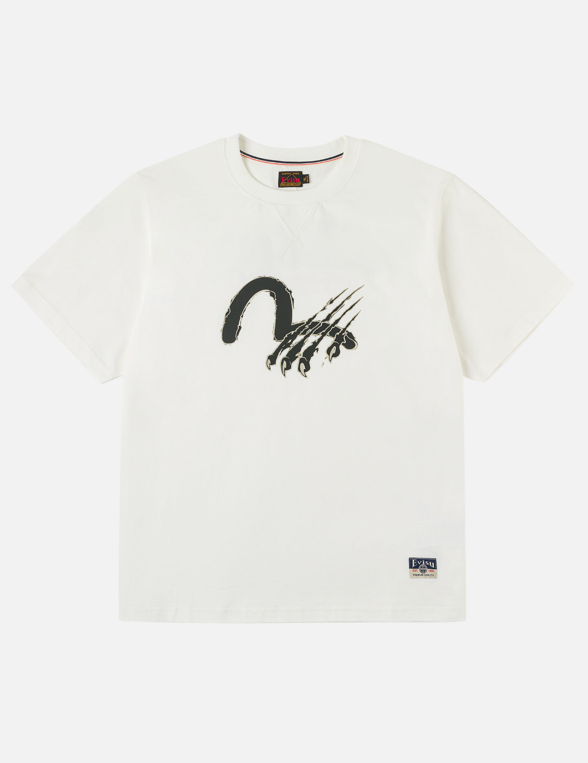 Seagull Claw Print T-shirt