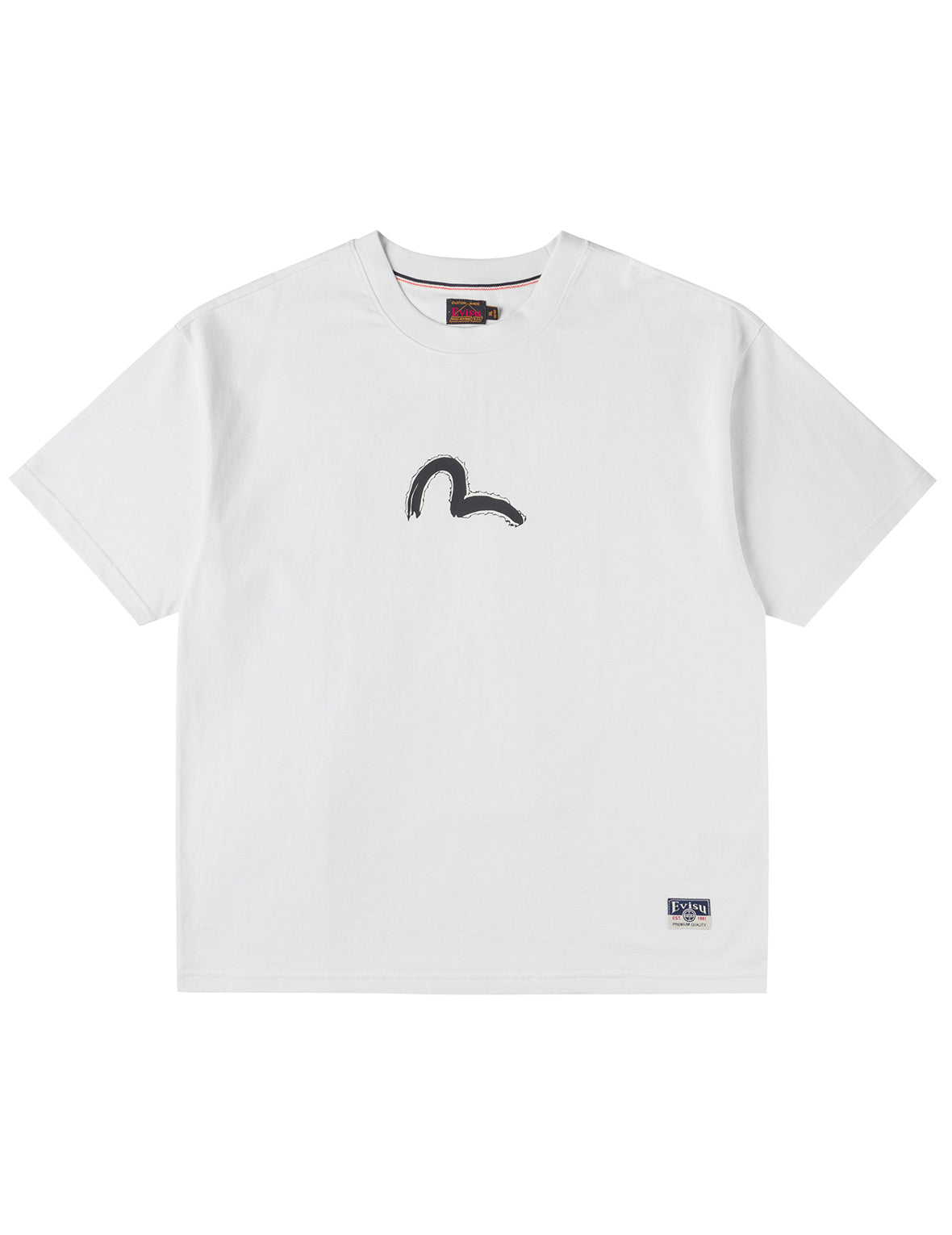 Hand-Brushed Daicock Print T-Shirt