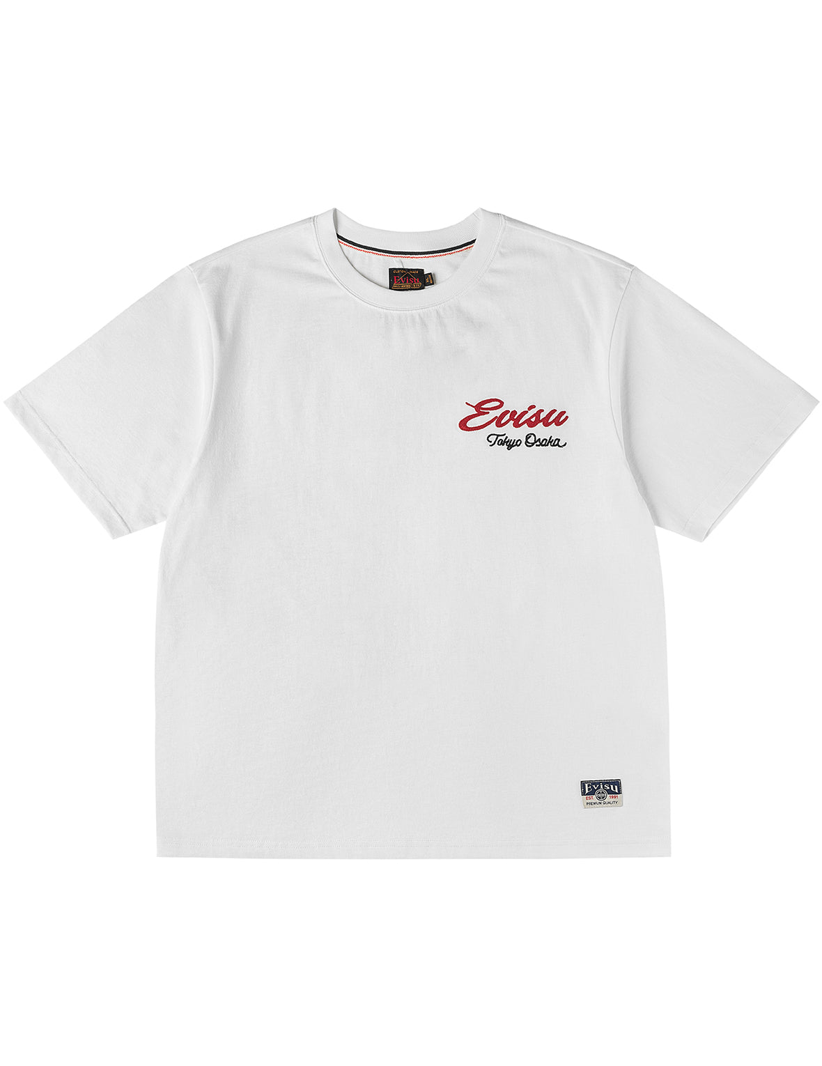 Duo Leopard Printed Embroidery T-Shirt