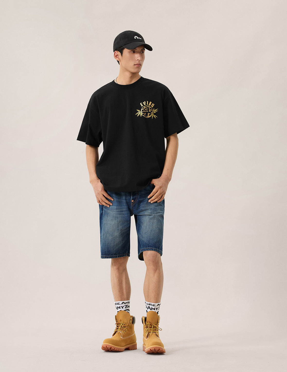 Kanji Leopard Print T-Shirt – EVISU