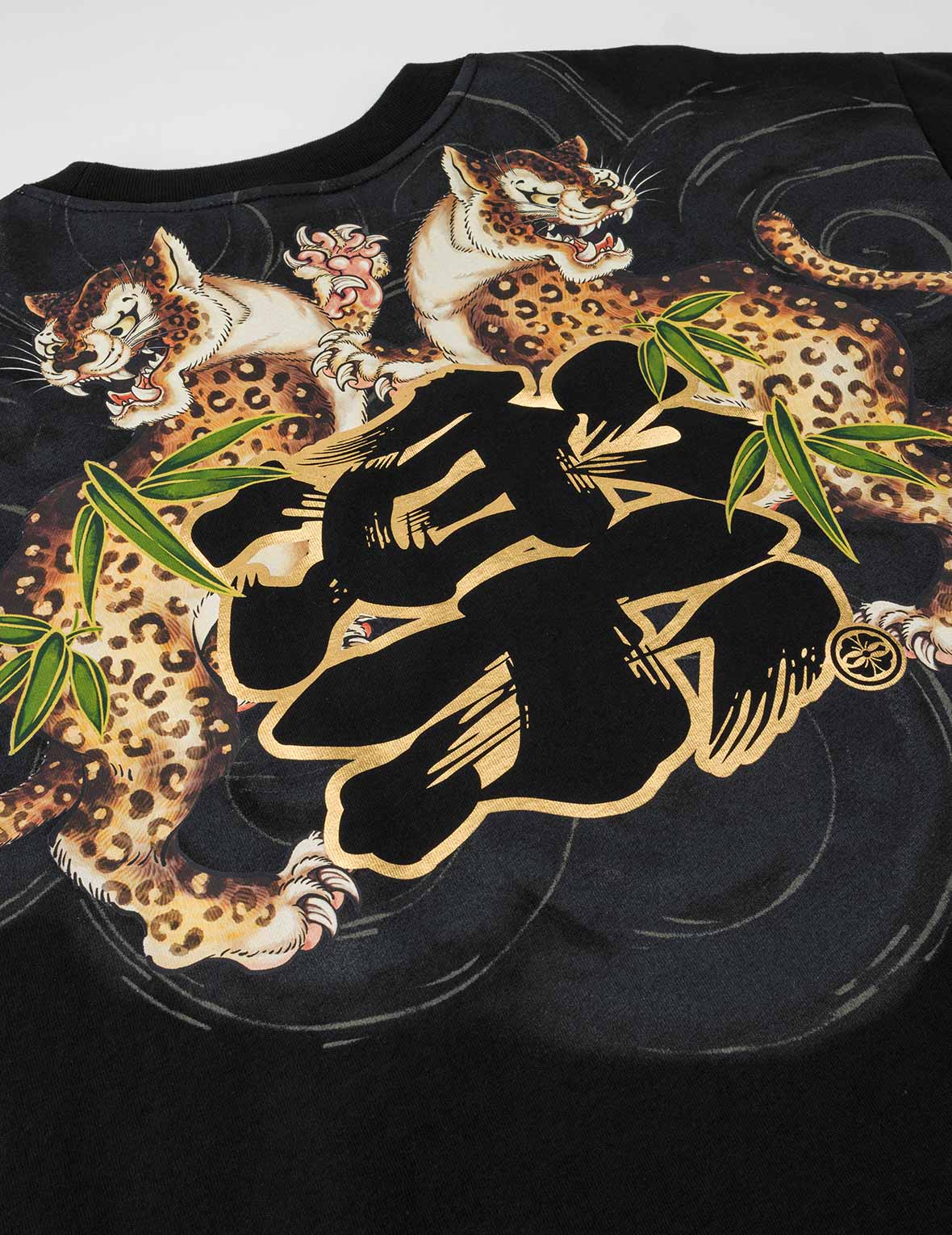 Kanji Leopard Print T-Shirt – EVISU