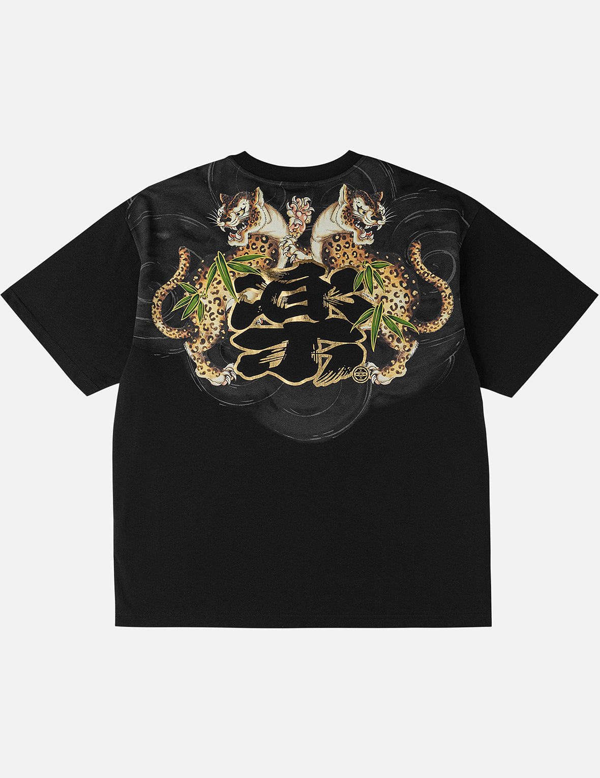 Kanji Leopard Print T-Shirt – EVISU