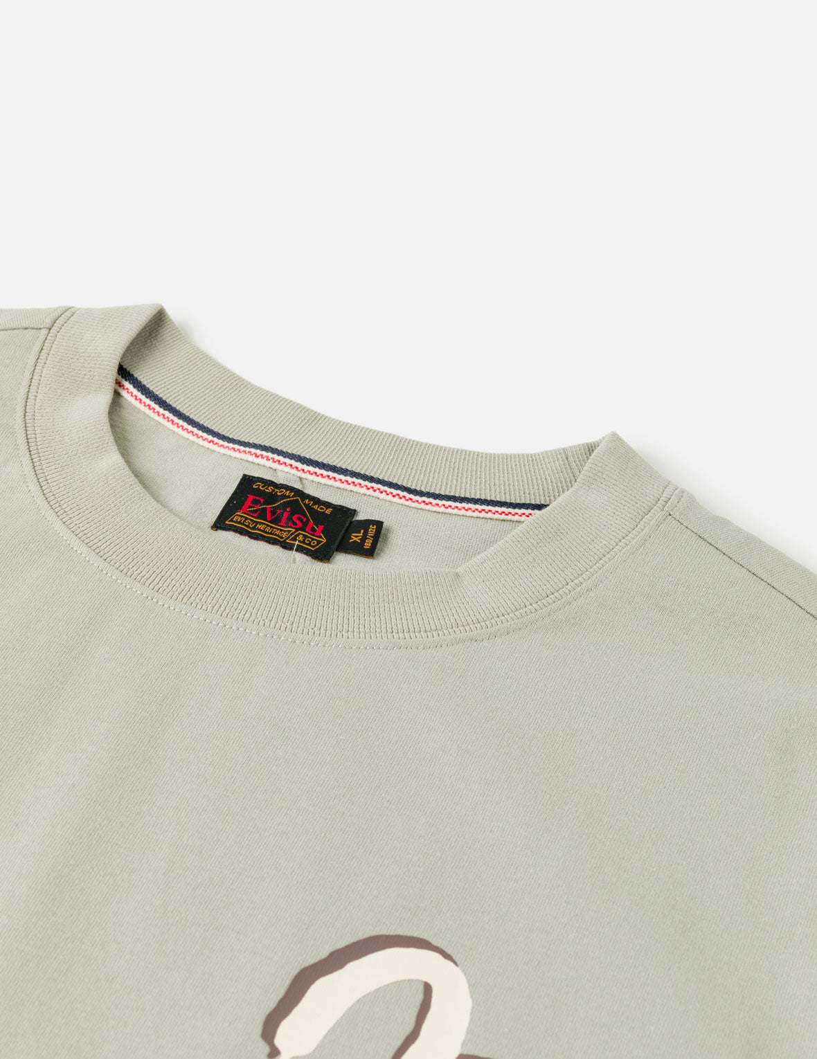 涂鸦标志及佛头印花T恤