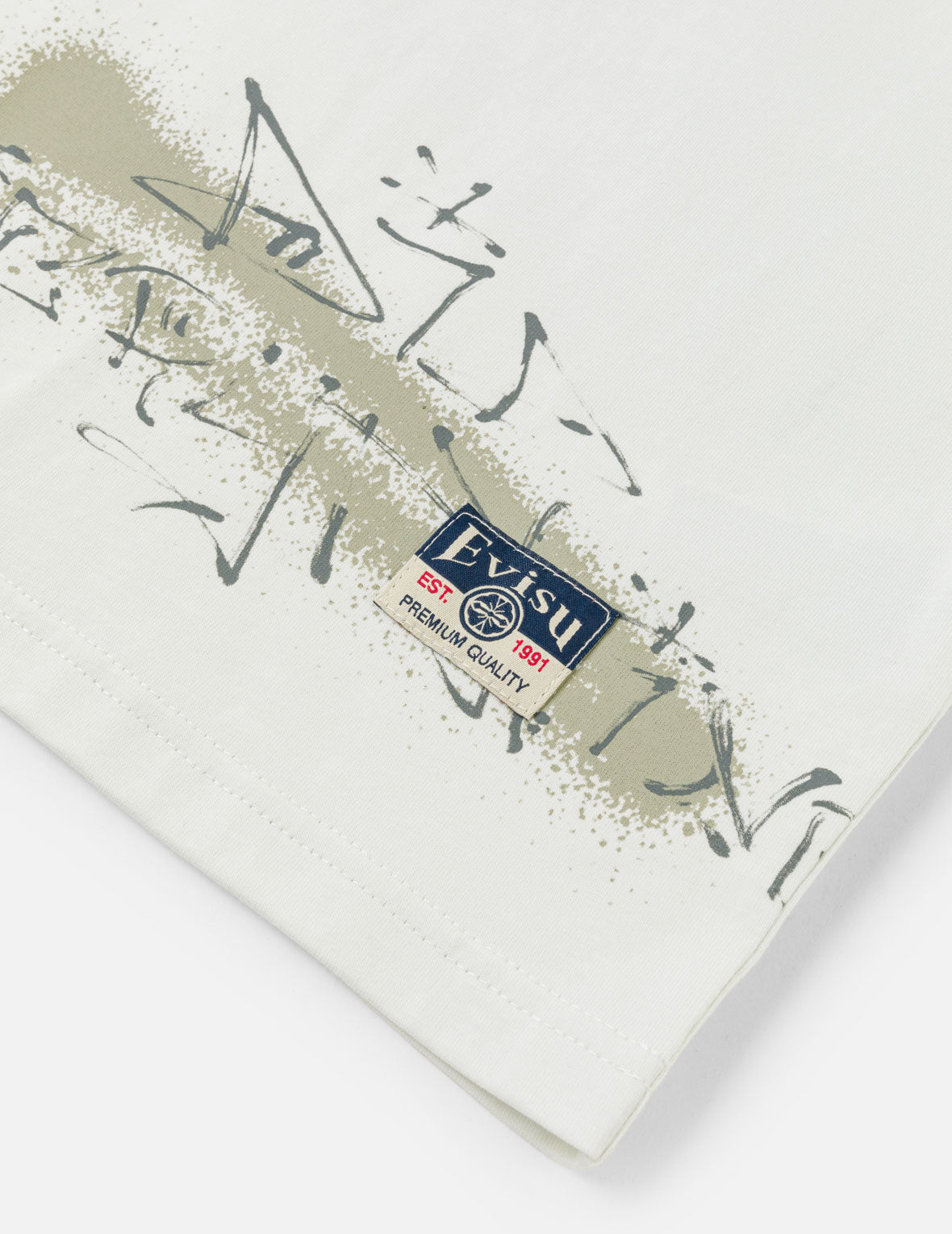 Allover EVISU Logo Graphic T-shirt