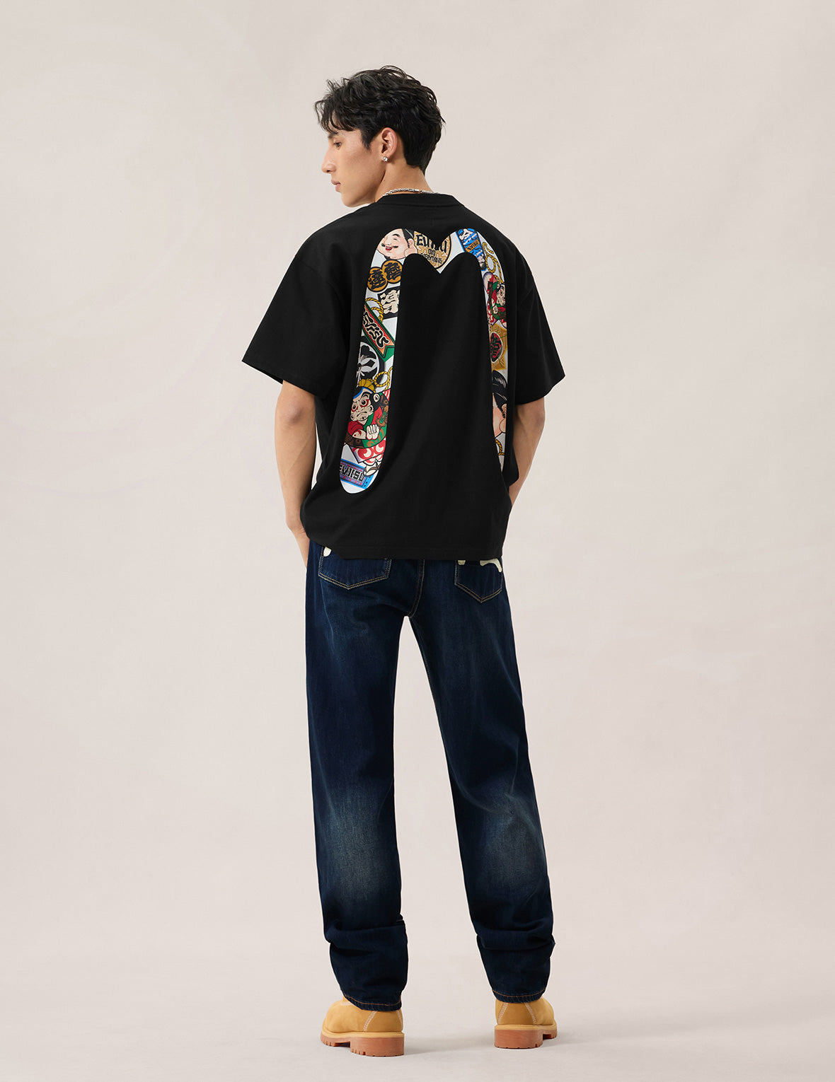 Japanese Element Daicock T-shirt – EVISU
