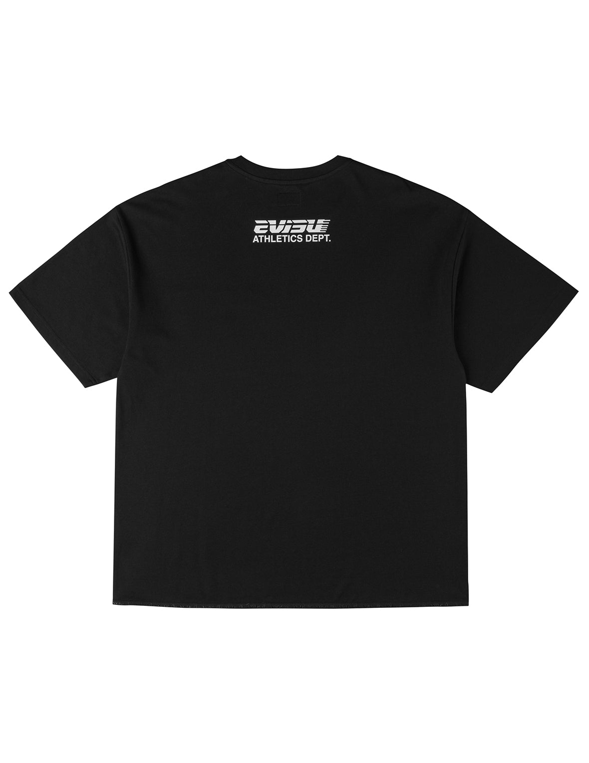 Elastic Hem Seagull Print Pocket T-shirt