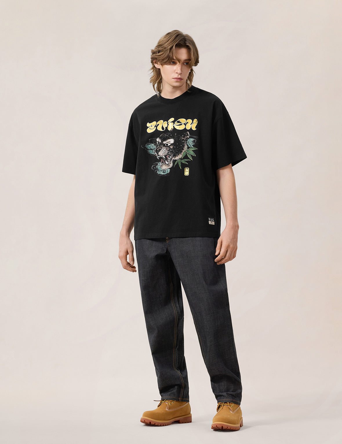 Leopard Head Printed T-Shirt