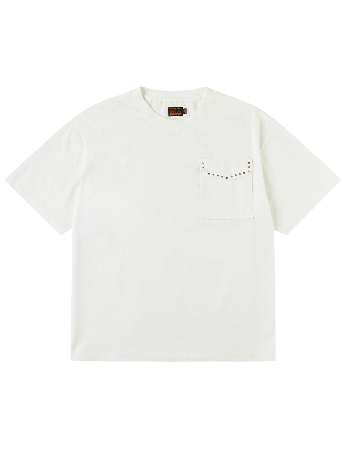 Skull Studded Pocket T-shirt