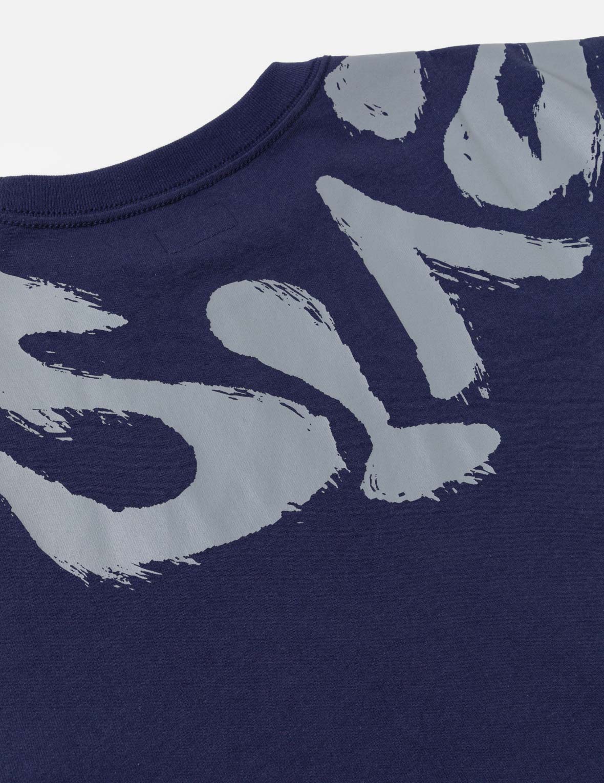 EVISU Brushstroke Cross-shoulder Logo T-Shirt