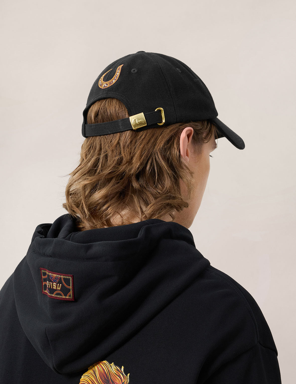 Evisu Logo Embroidery Cap - Black – EVISU