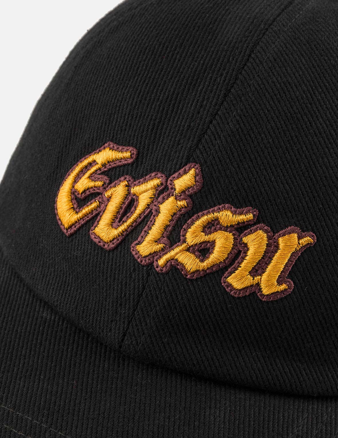 Evisu Logo Embroidery Cap - Black – EVISU