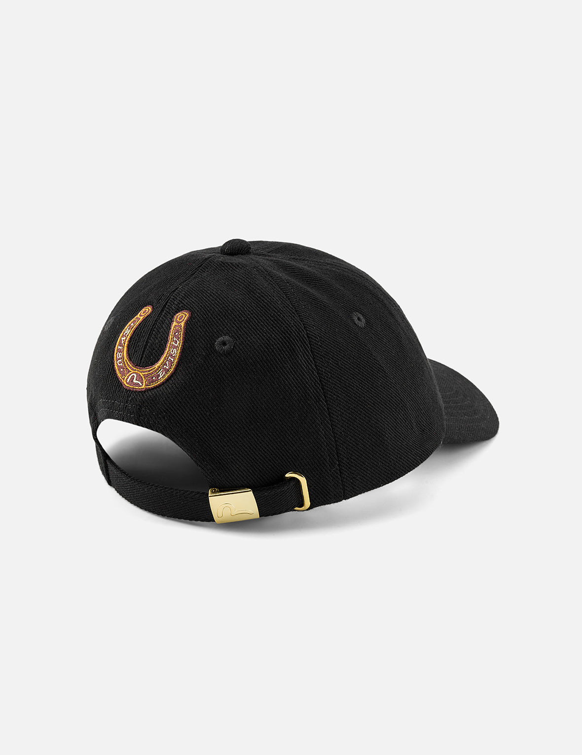 Evisu Logo Embroidery Cap - Black