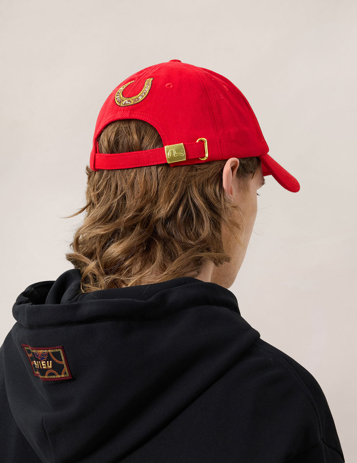 Evisu Logo Embroidery Cap - Red – EVISU