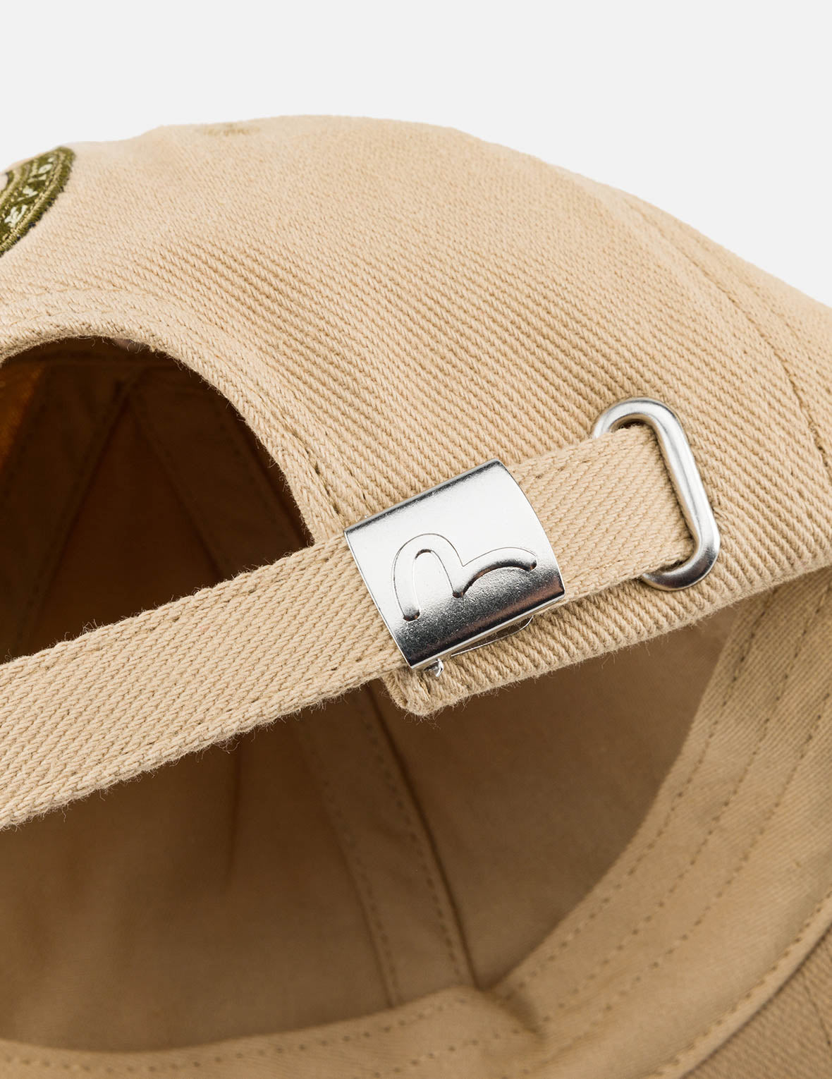 Evisu Logo Embroidery Cap - Beige