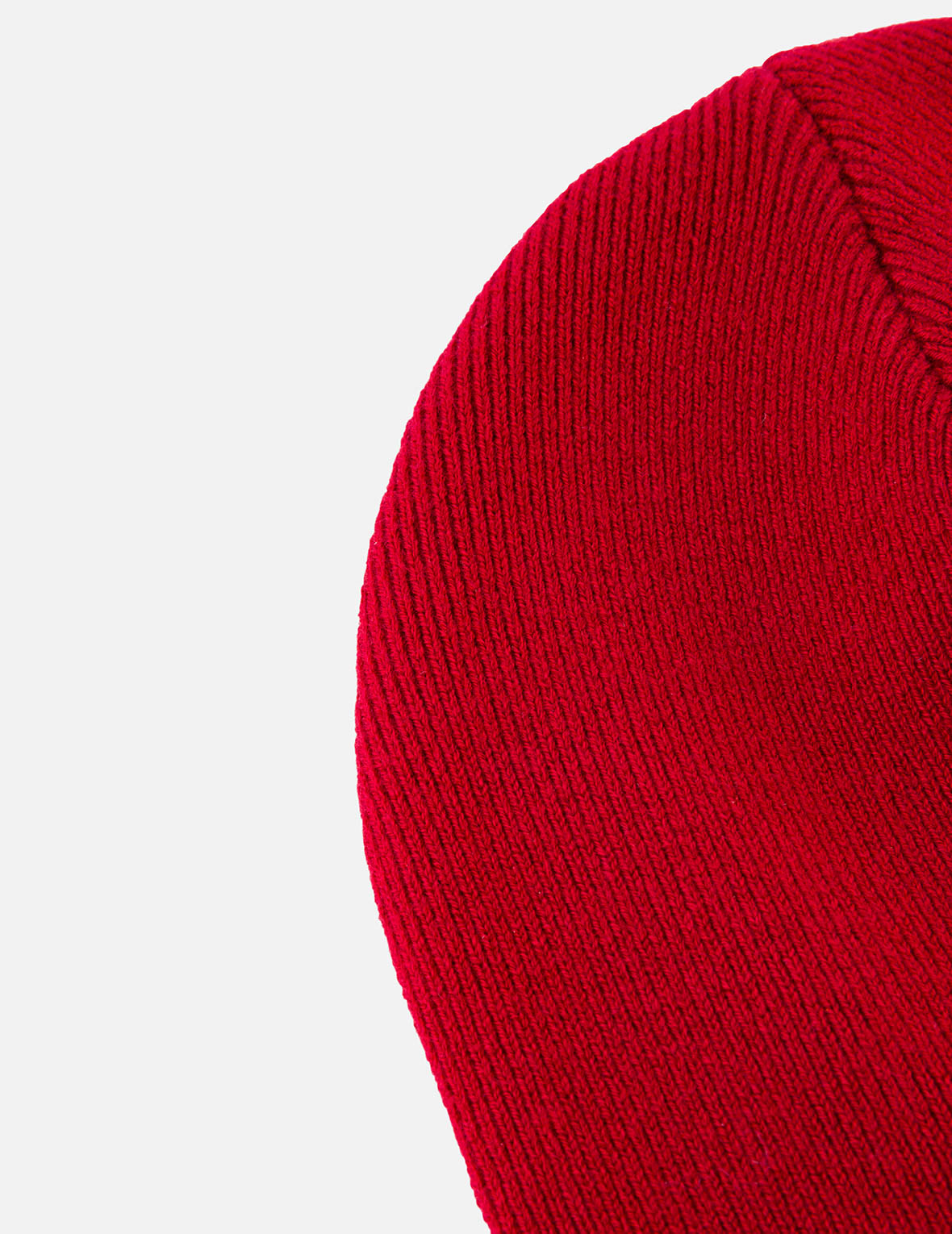 Evisu Logo Embroidery Beanie - Red