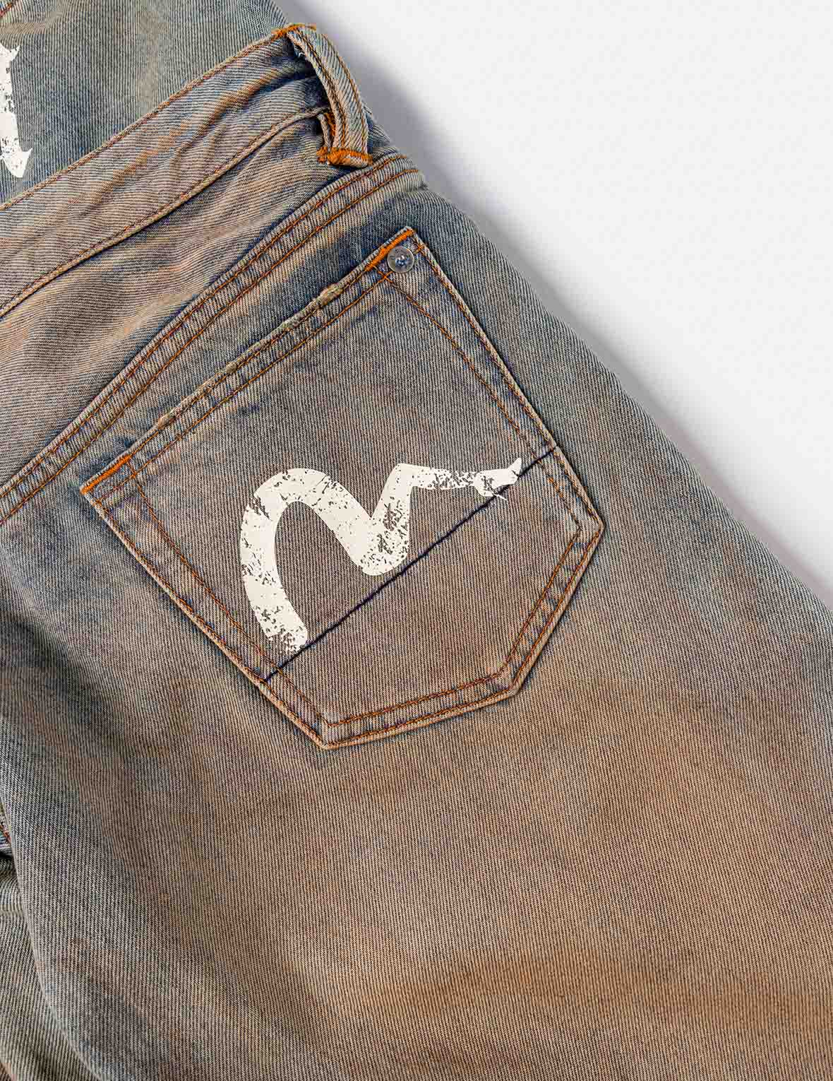 Double Waistband Jeans