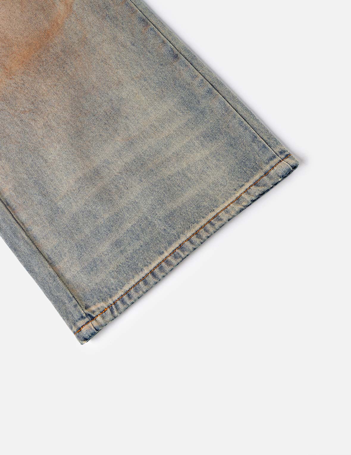 Double Waistband Jeans