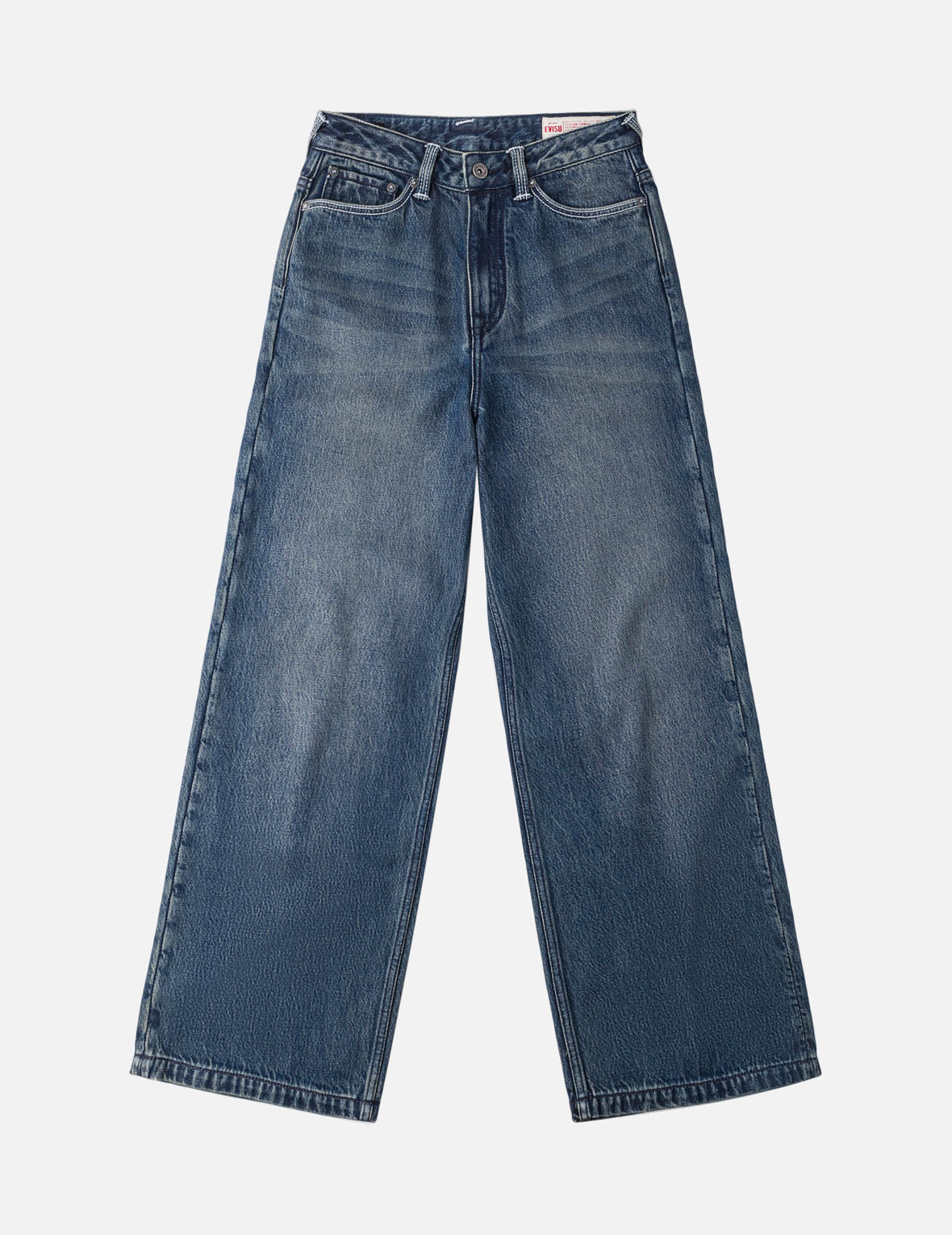 Light Blue Washed Daicock Print Jeans – EVISU
