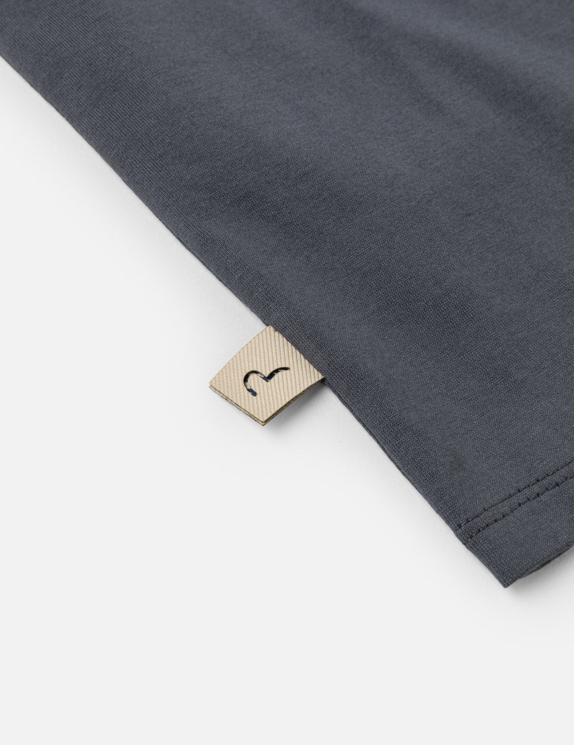 Sakura Embroidery Seagull Print T-Shirt