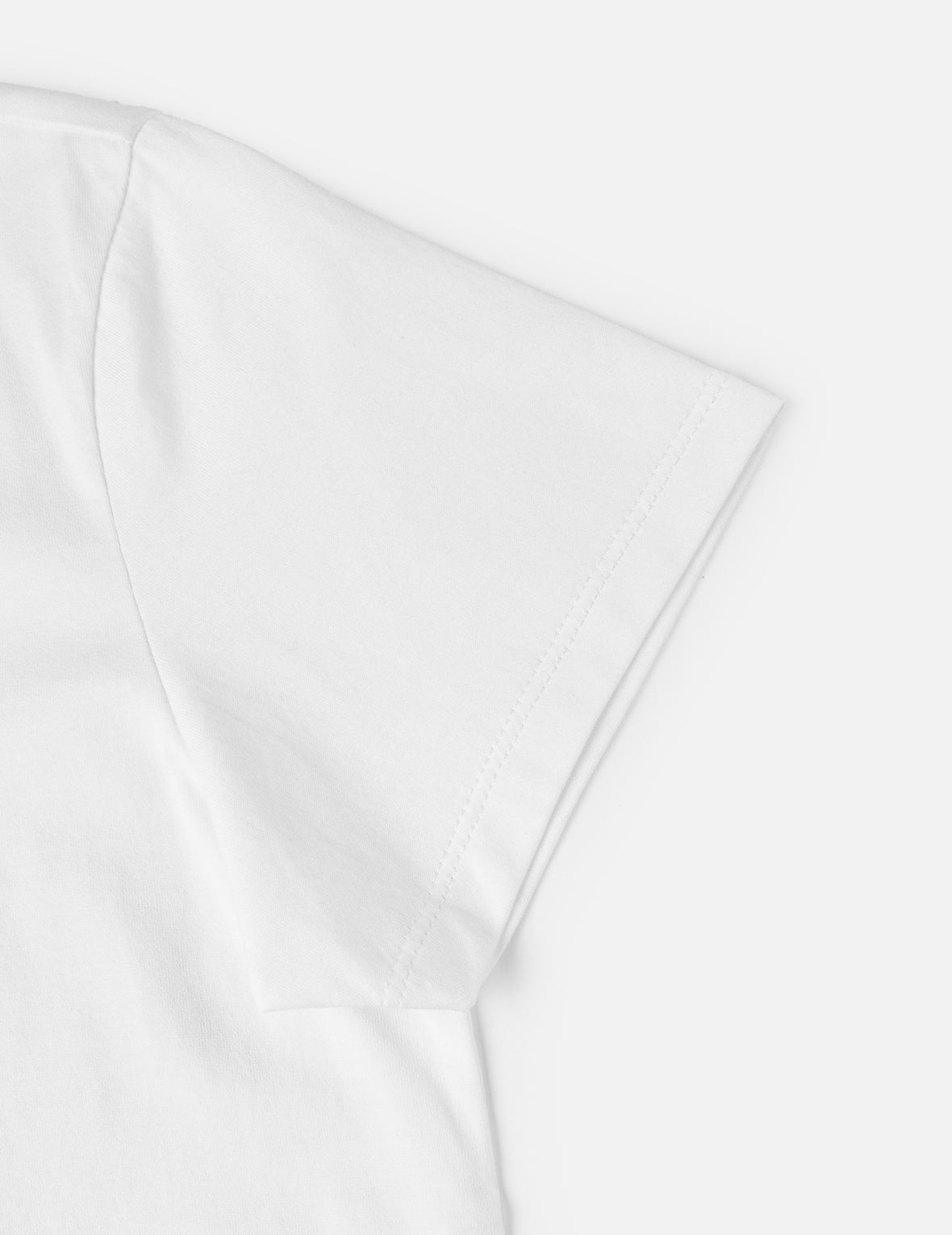 Sakura Embroidery Seagull Print T-Shirt