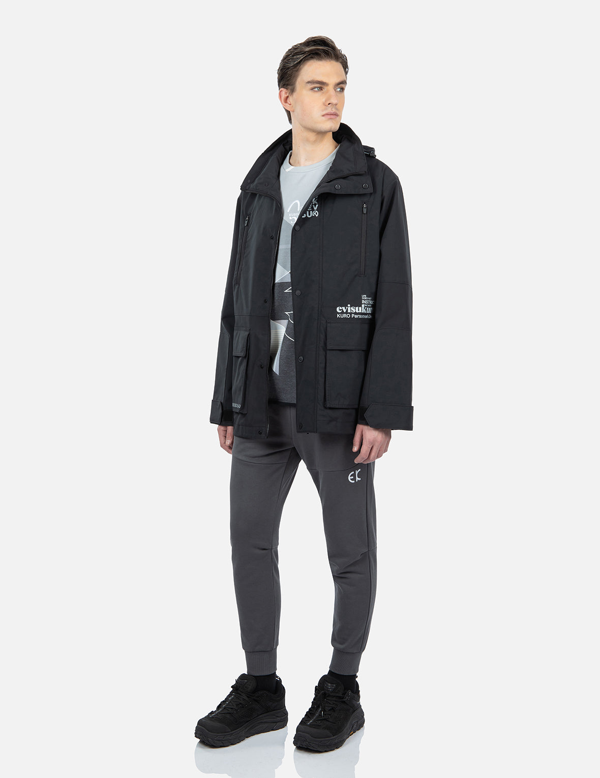 Retractable Hood Functional Outdoor Jacket – EVISU
