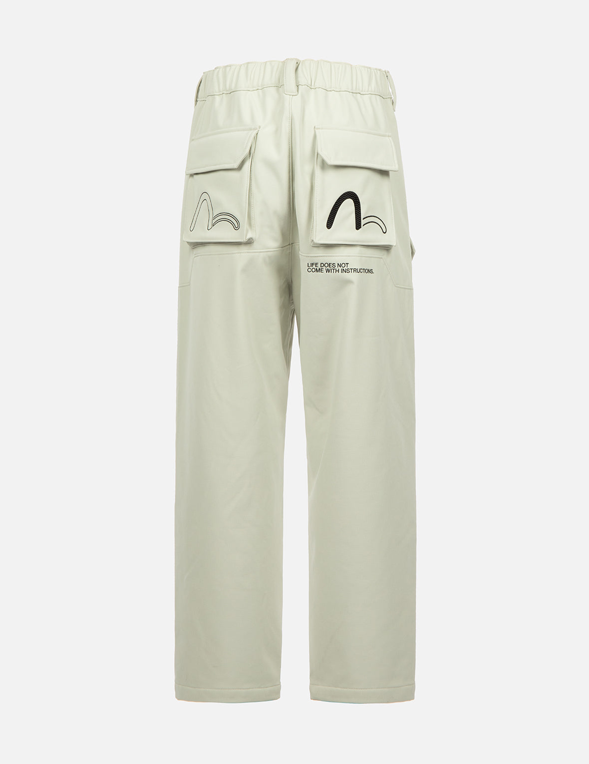 Pocket Patch Seagull Embroidered Pants – EVISU