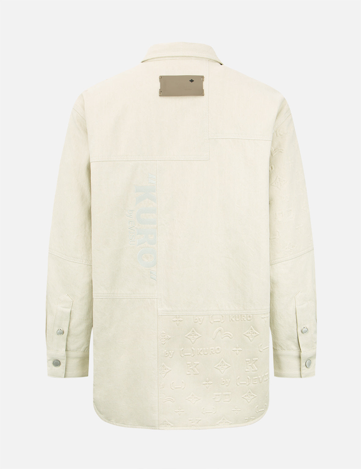 Embossed Monogram Shirt Jacket – EVISU