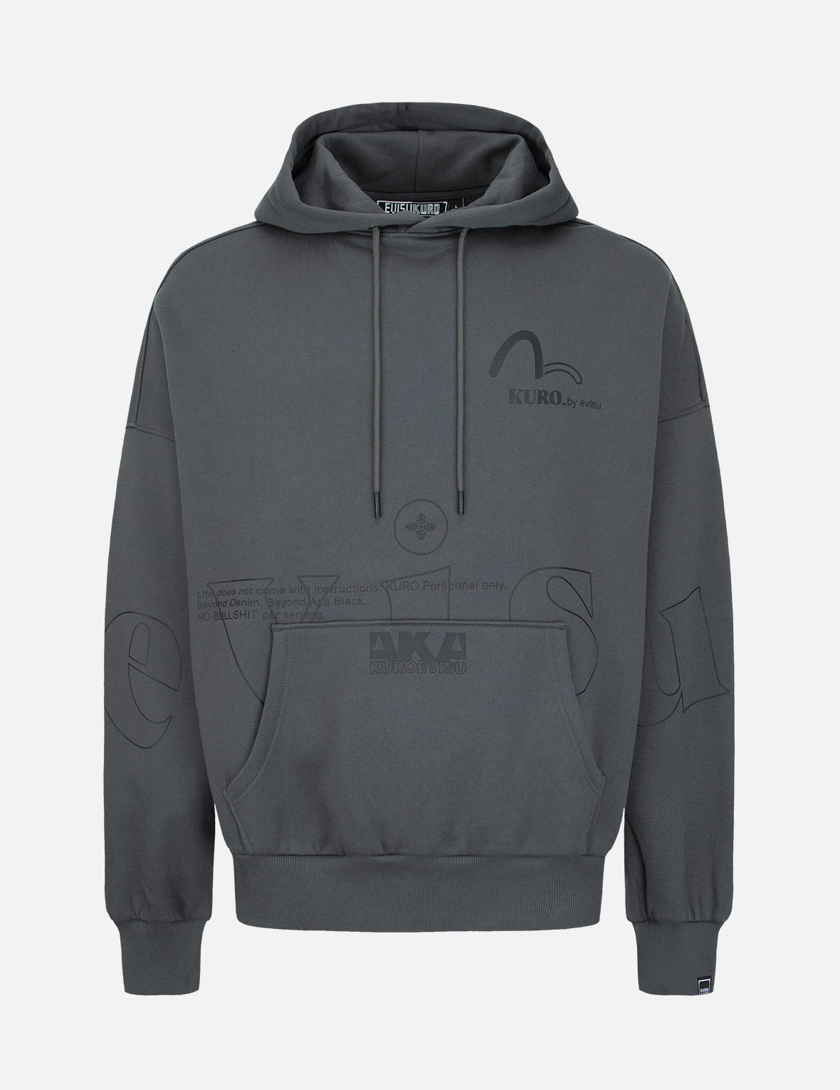 Logo Print Oversized Hoodie