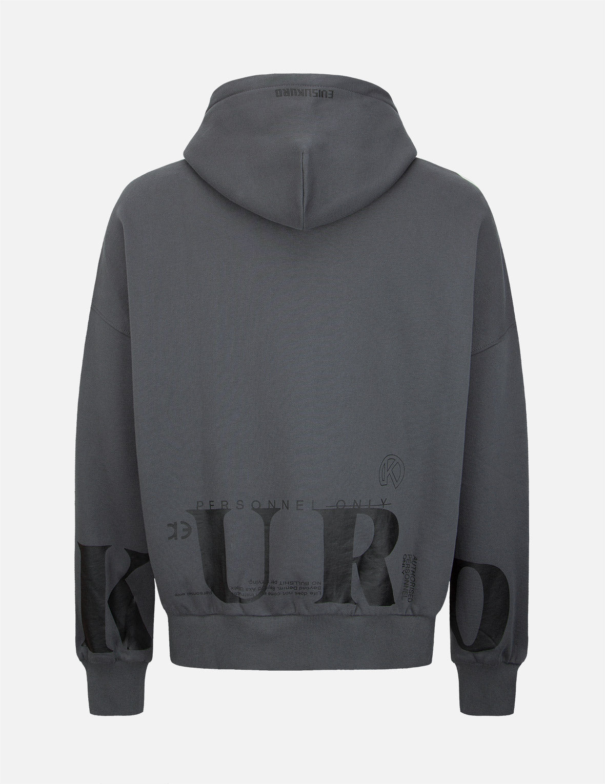 Logo Print Oversized Hoodie