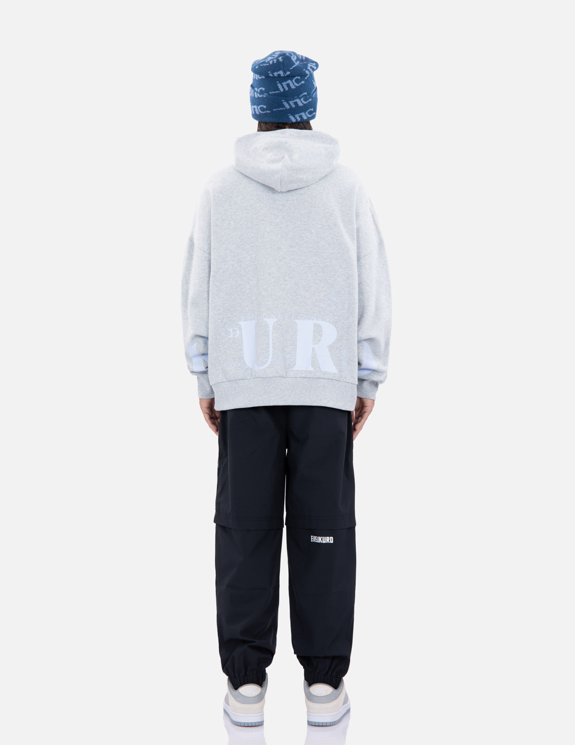 Logo Print Oversized Hoodie