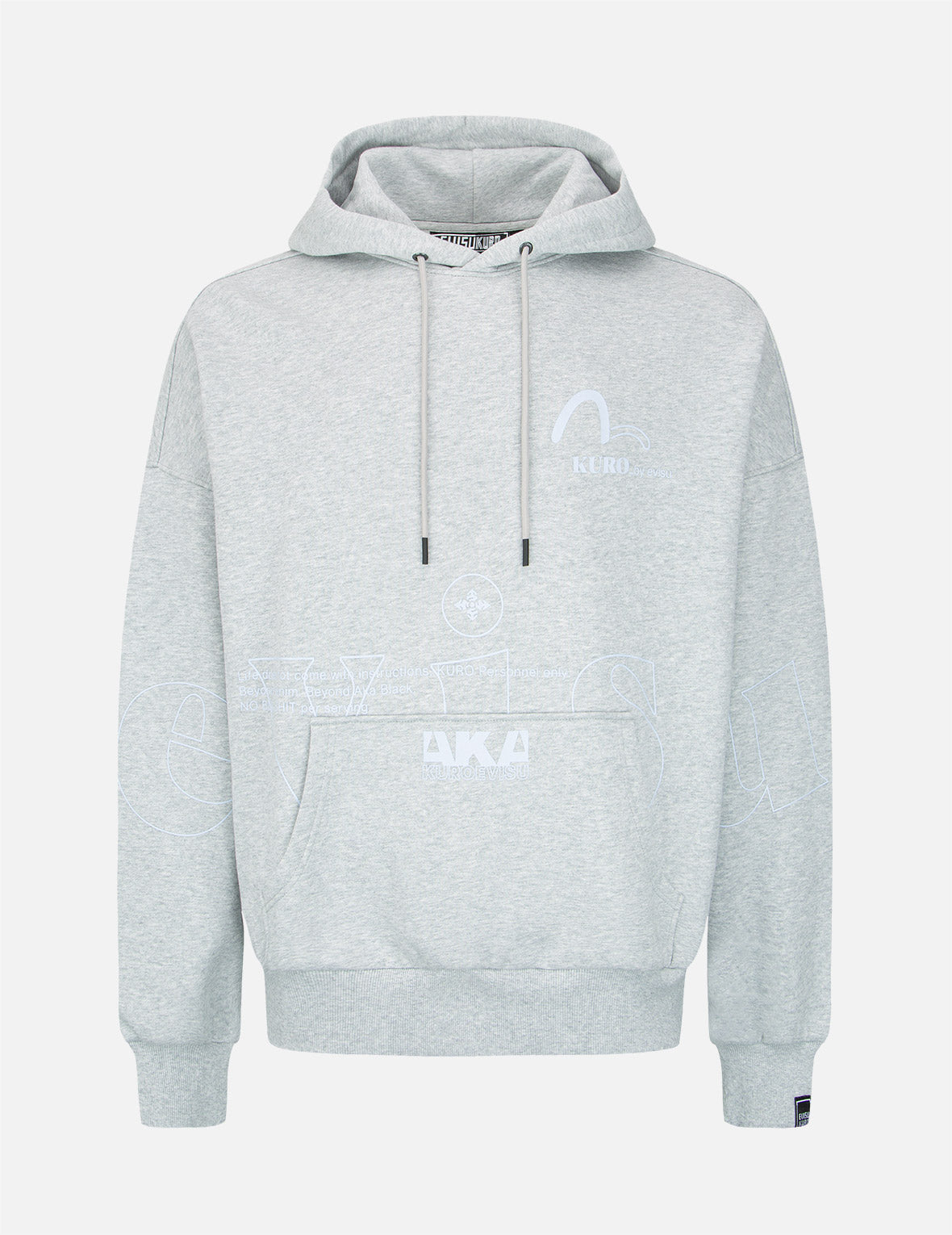 Logo Print Oversized Hoodie