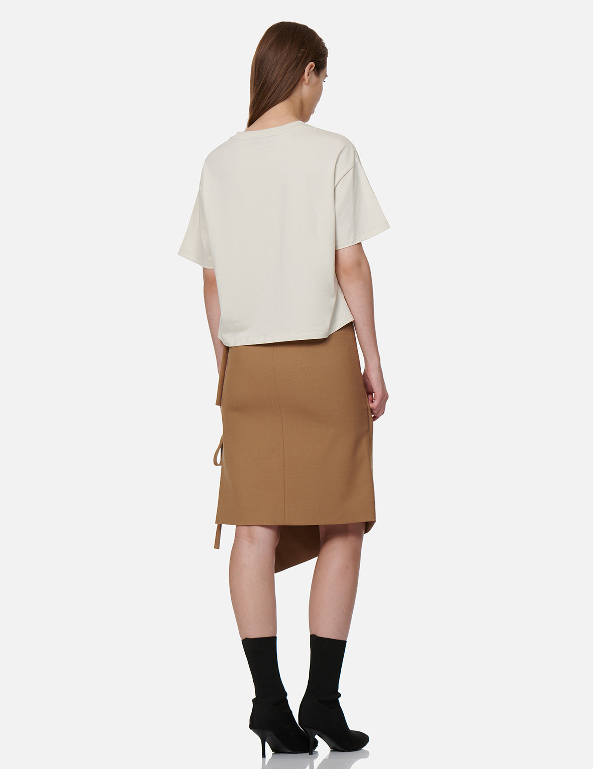 Asymmetric Wrap Skirt – EVISU