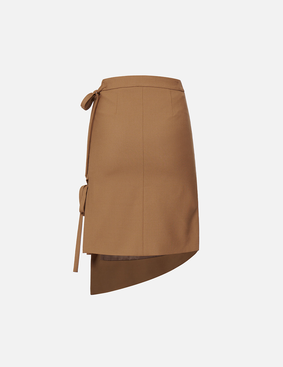 Asymmetric Wrap Skirt – EVISU