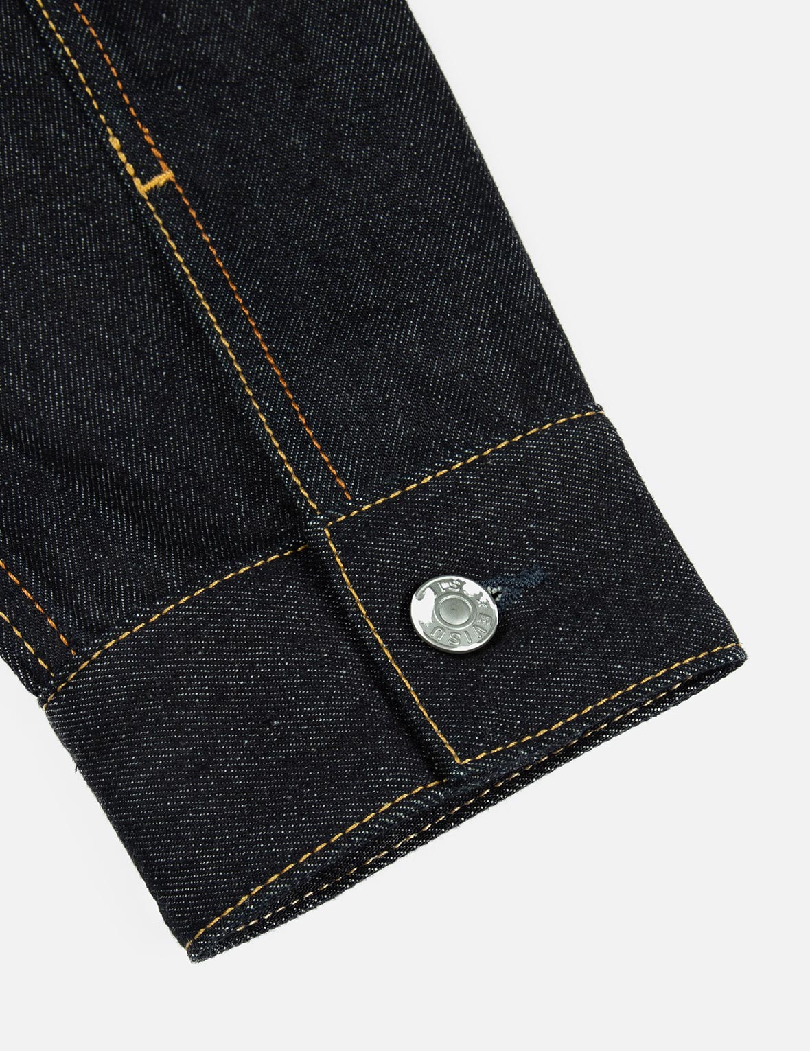 忍者佛头印花解构宽版牛仔外套