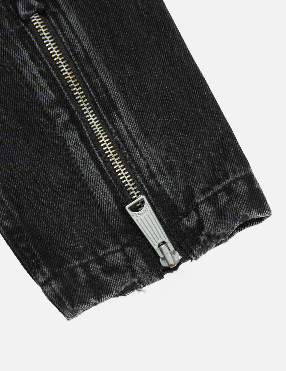 佛头印花宽版休闲机车牛仔外套