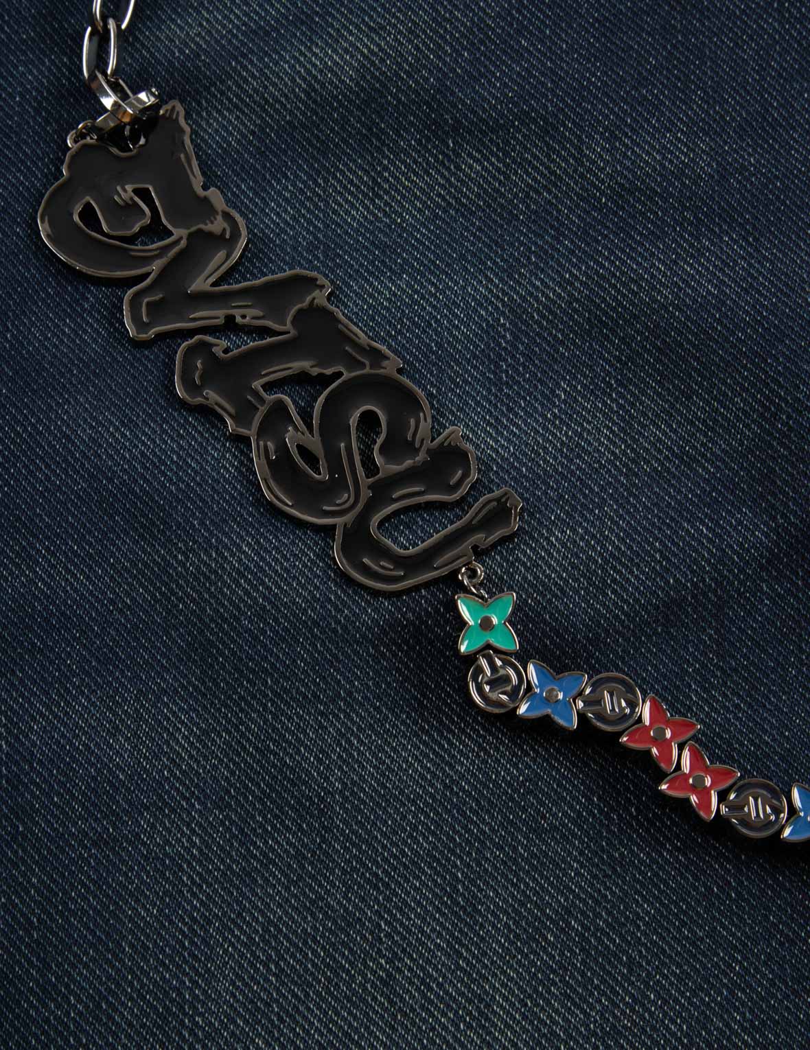 Navajo Style Tapestry Seagull Print Pocket Carrot Fit Jeans #2017