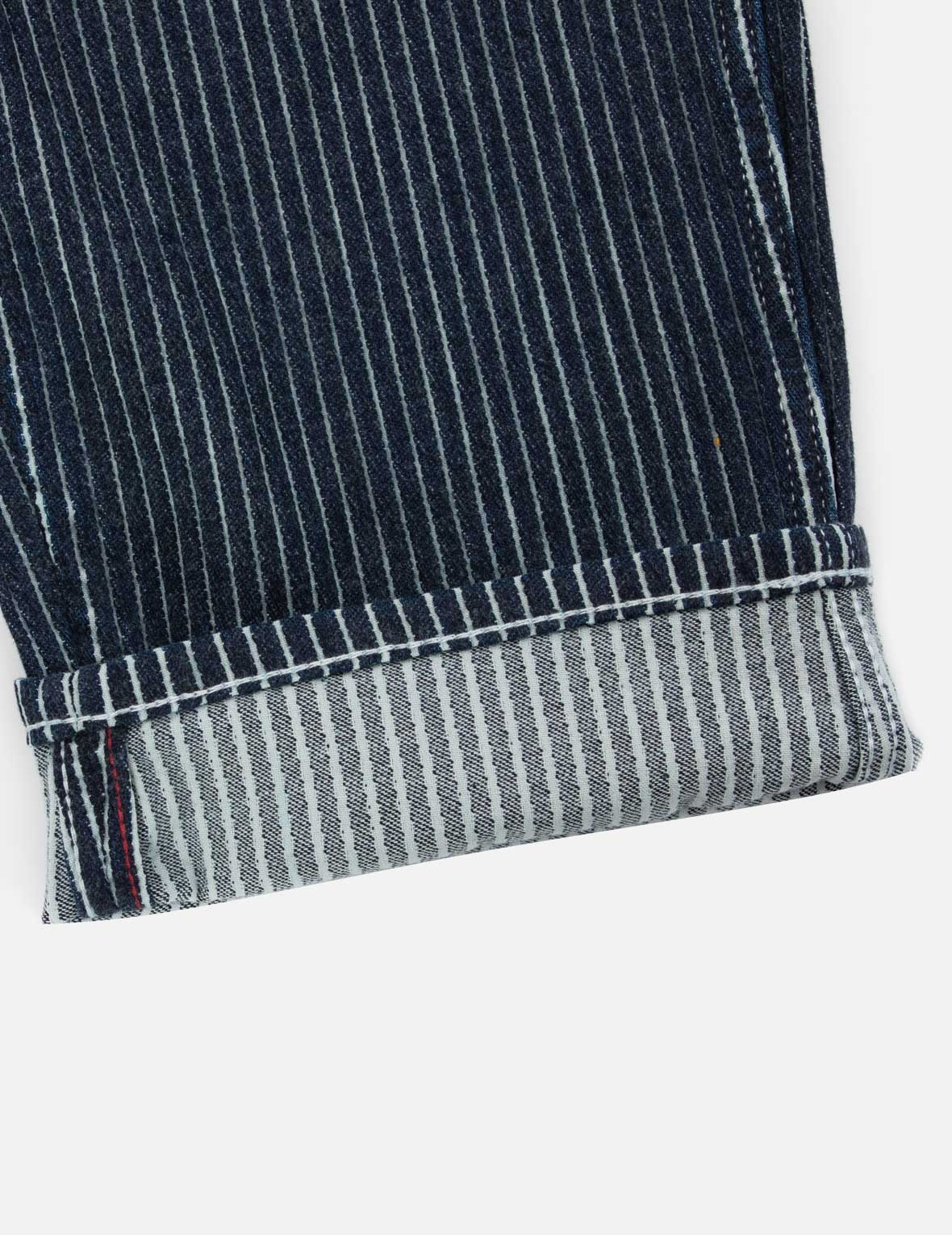 rest&recreation ロゴデニム　INDIGO BLUE 400-Z 17oz Classic Straight Selvedge Denim Indigo — Brooklyn