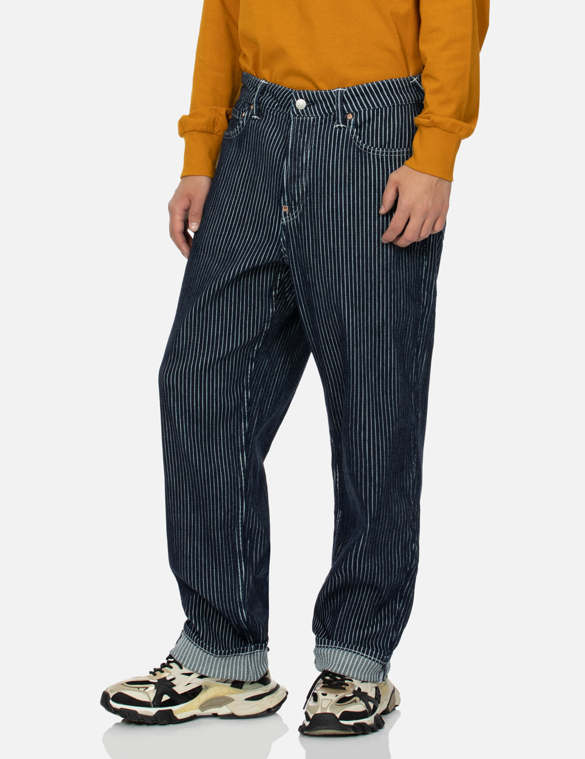 Seagull and Logo Embroideries Relax Fit Jeans – EVISU Seagull and Logo Embroideries Relax Fit Jeans – EVISU