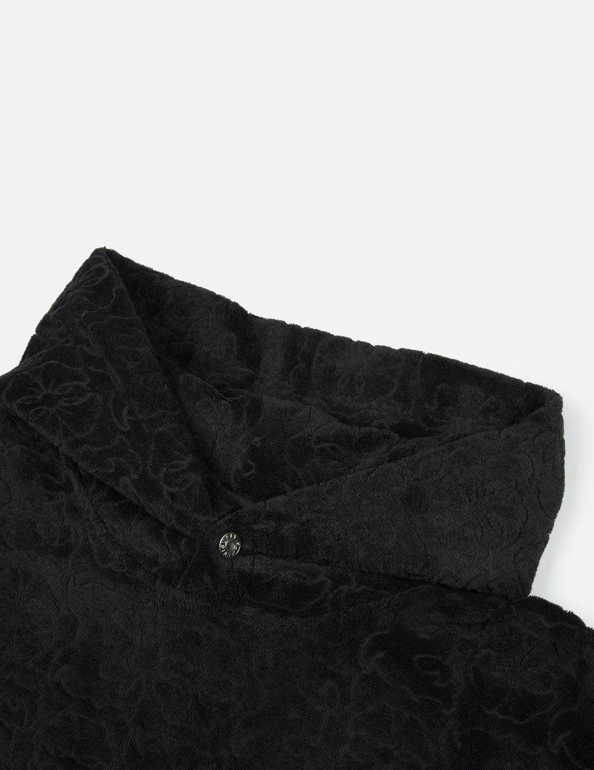 Monogram Jacquard Boucle and Seagull Embrodiery Relax Fit Hoodie