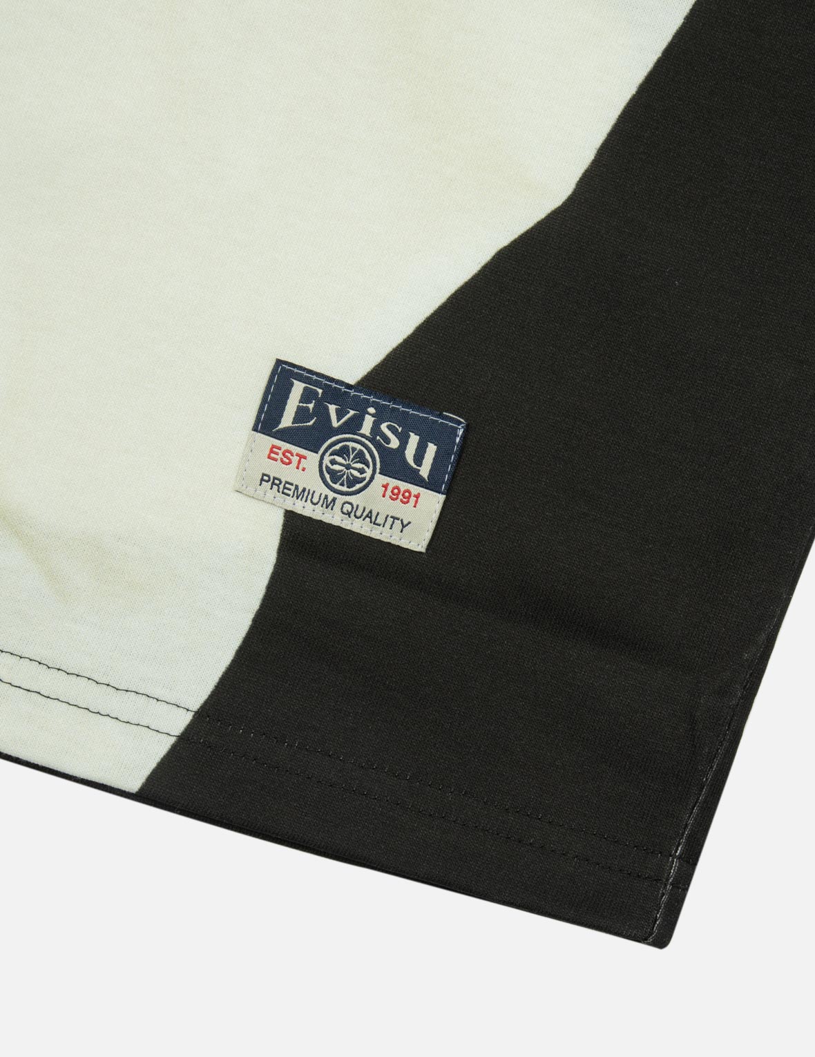 2-in-1 Logo and Seagull Print Loose Fit T-shirt – EVISU